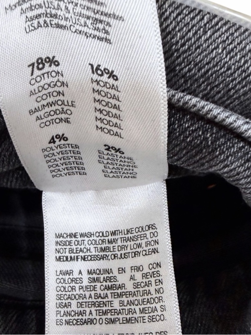 MOTHER The Mid Rise Hiker Hover Jeans in Call It A Night  Size 27 - Picture 8 of 15